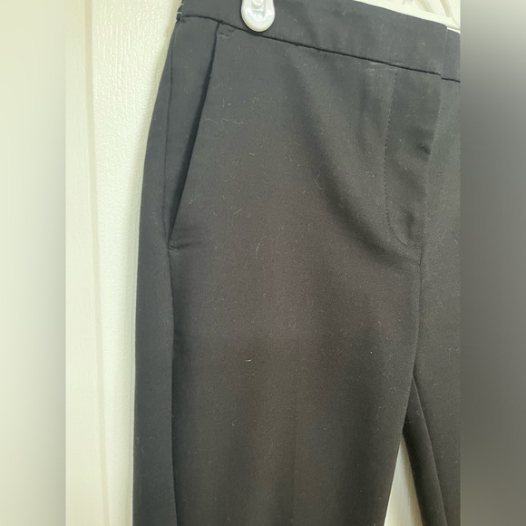 Zara black tapered pants, elastic back waistband, size S - Picture 8 of 9
